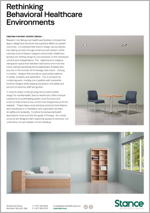 Design Research and Behavioral Health Facilities